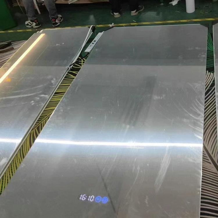 琪艺 智能镜柜门带led灯 卫生间梳妆浴室组合镜子定制