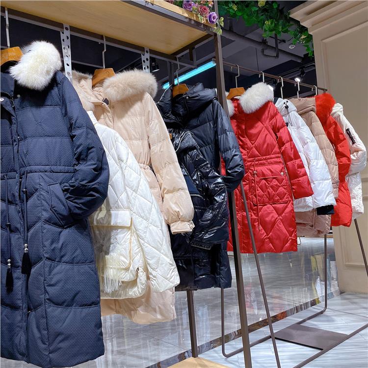 石井尾货女装【朗曼笛】羽绒服24冬一手货源走份批发羽绒服货源