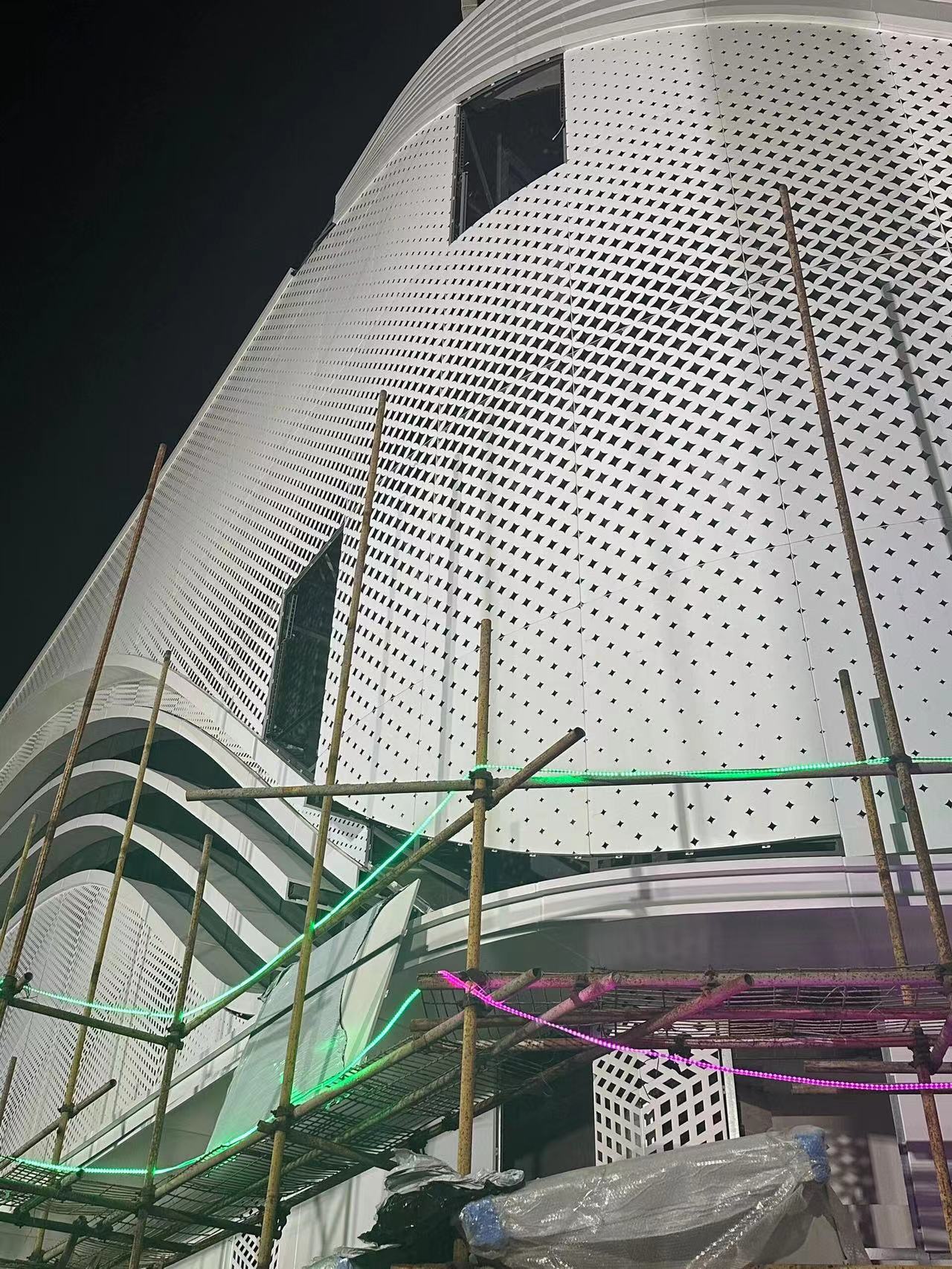 雕花铝单板生产厂家 外墙穿孔镂空幕墙铝板 创沁建材专业加工定制