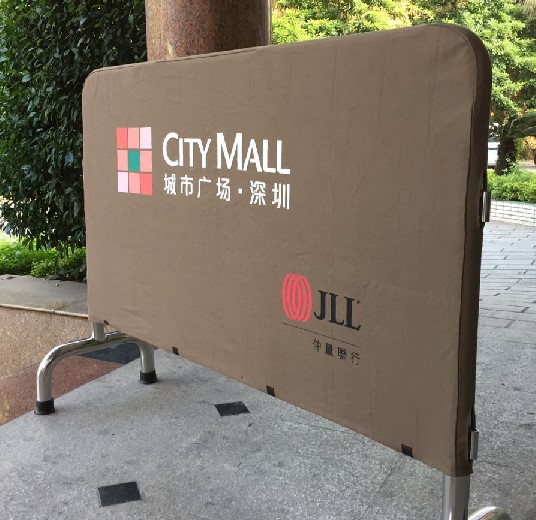 活动用铁马套广告护栏布套马拉松商业广场围栏布套