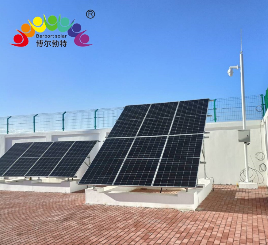 博尔勃特内 蒙西部天然气阀室太阳能离网供电系统 阀门光伏发电系统