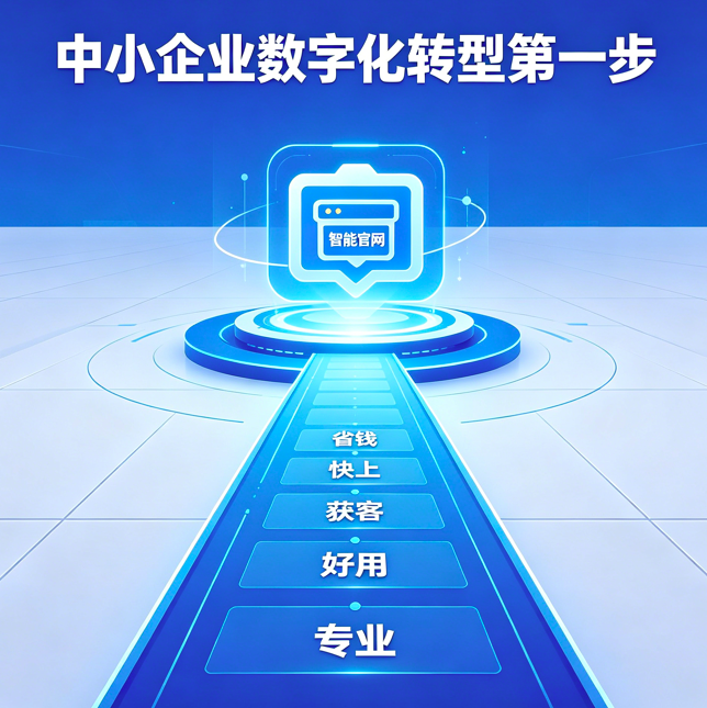 2026中小企业数字化第一步：先建一个“智能、好用、能赚钱”的官网