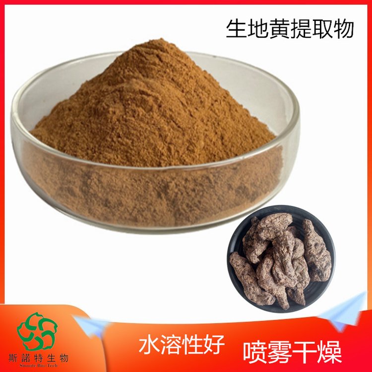 生地黄提取物 棕黄色粉末 原料 SC厂 免费提供小样