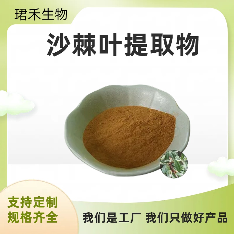 沙棘叶提取物 速溶沙棘叶粉 SC食品原料 水溶浸膏粉 源头工厂