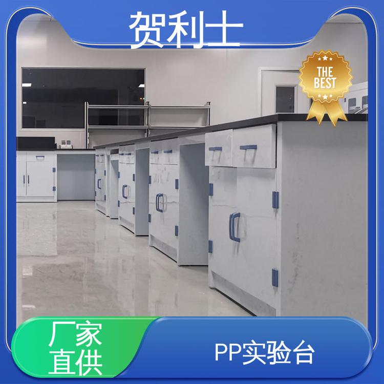 贺利士 耐酸碱pp实验边台 PP实验台 适用有机实验室 按需定制