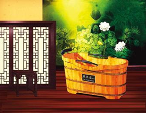 香柏木桶保健