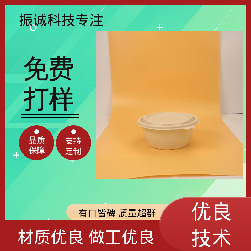儿童带餐便携环保 加厚 两荤两素套餐碗 一次性打包盒 振诚科技