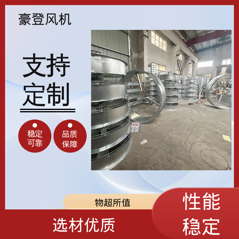 造纸厂油漆厂废气处理 轴流风机 智能控制大风量设计 豪登