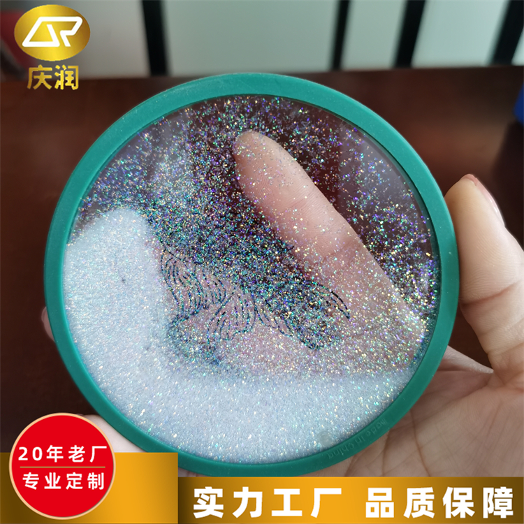 流沙杯垫 流麻冰箱贴 创意旅游景点纪念品 各种元素可定制