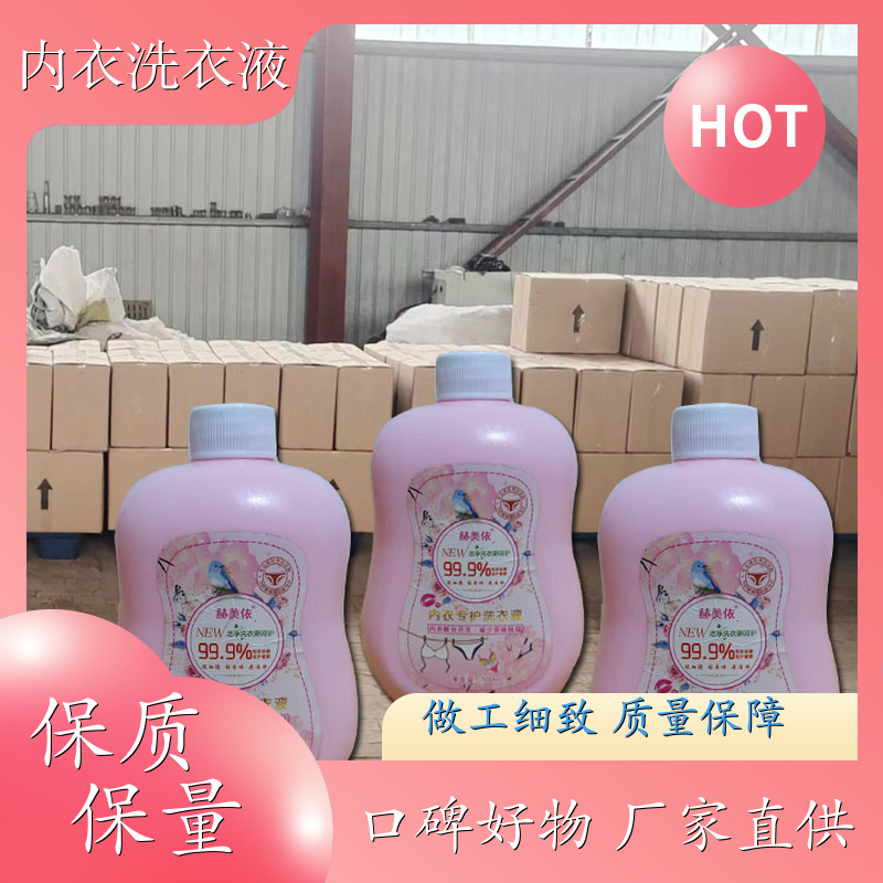内衣洗衣液 污渍低粘速溶 天然洁净除菌 家庭装实惠装 品牌