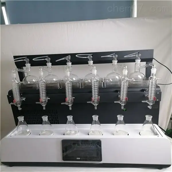 伍跃仪器 蒸馏的实验仪器中药二氧化硫蒸馏装置WYSO2-6Z