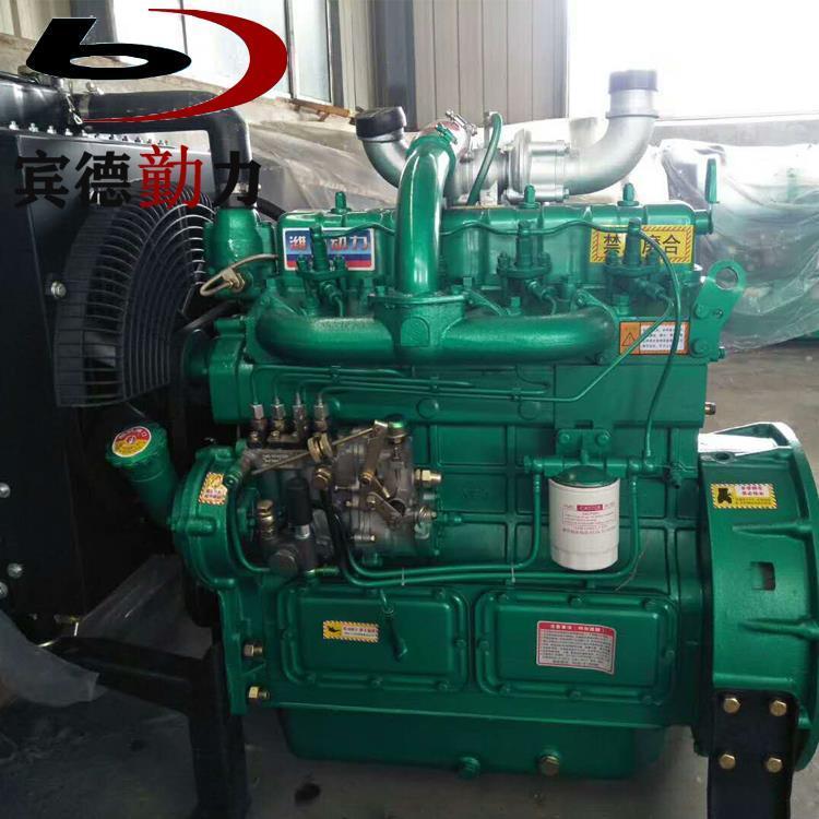 潍柴50KW柴油发电机组用柴油机R4105ZD发动机 宾德动力