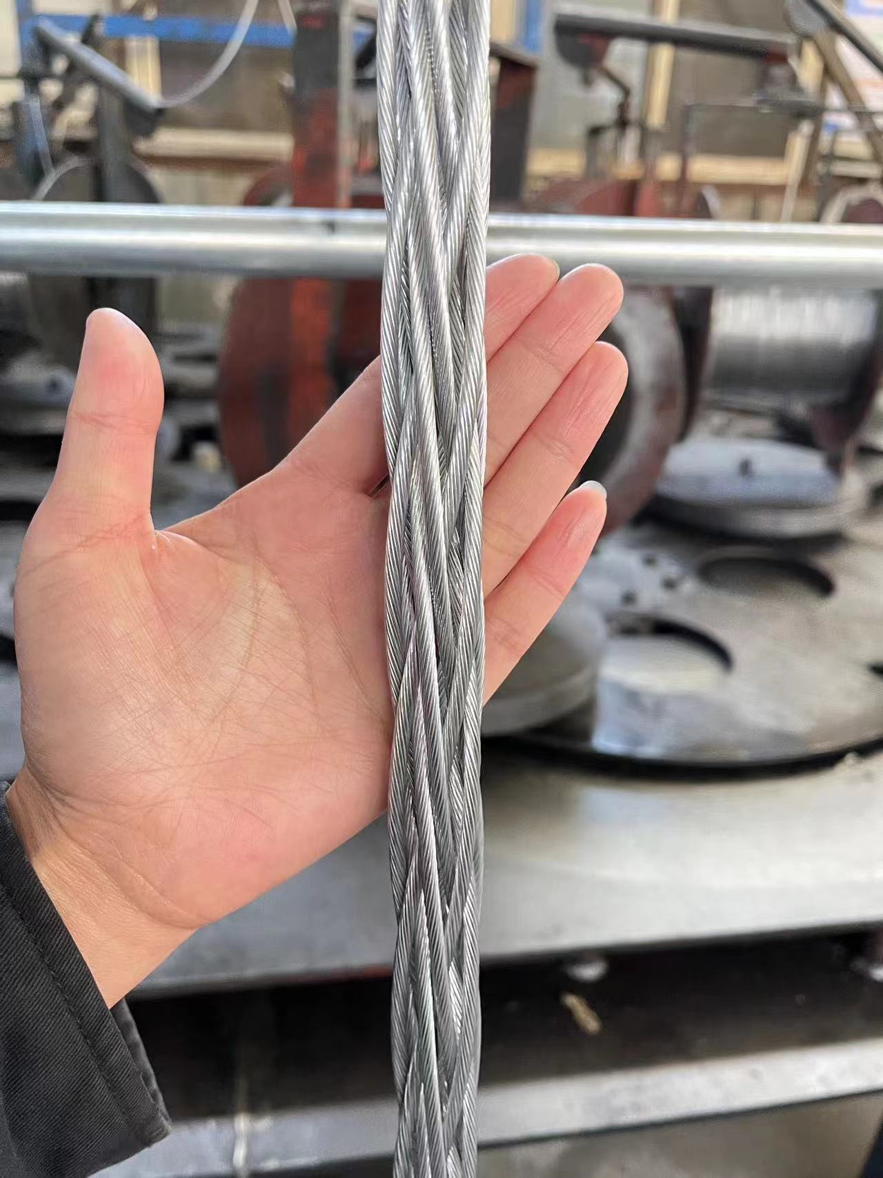 11mm13mm防扭钢丝绳 电缆收放线绳 卷扬机不旋转牵引线 电力放线绳