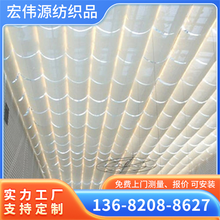 双轨电动折叠式遮阳帘 阳光面料阳光房屋顶棚玻璃遮阳防晒天棚帘