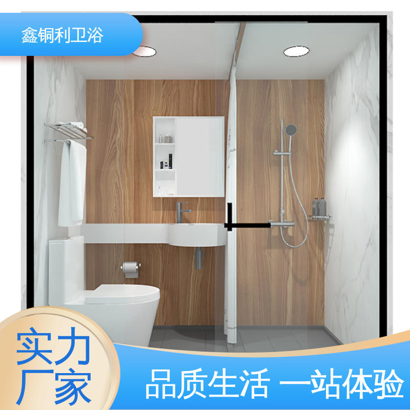 玻璃隔断 多户型可用 集成整体淋浴间 安装快捷 鑫铜利厂家