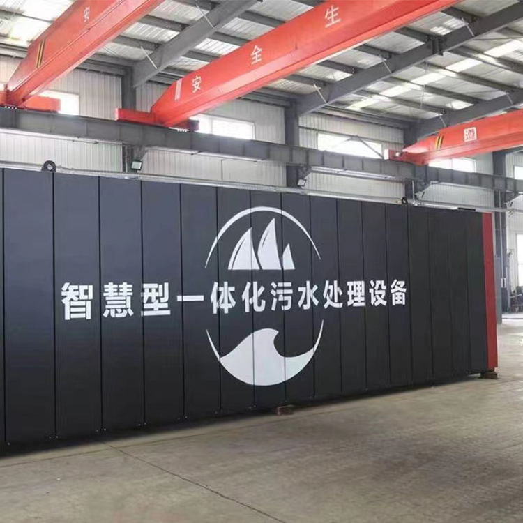 万水 城镇乡村一体化污水处理设备 支持定制 集装箱式