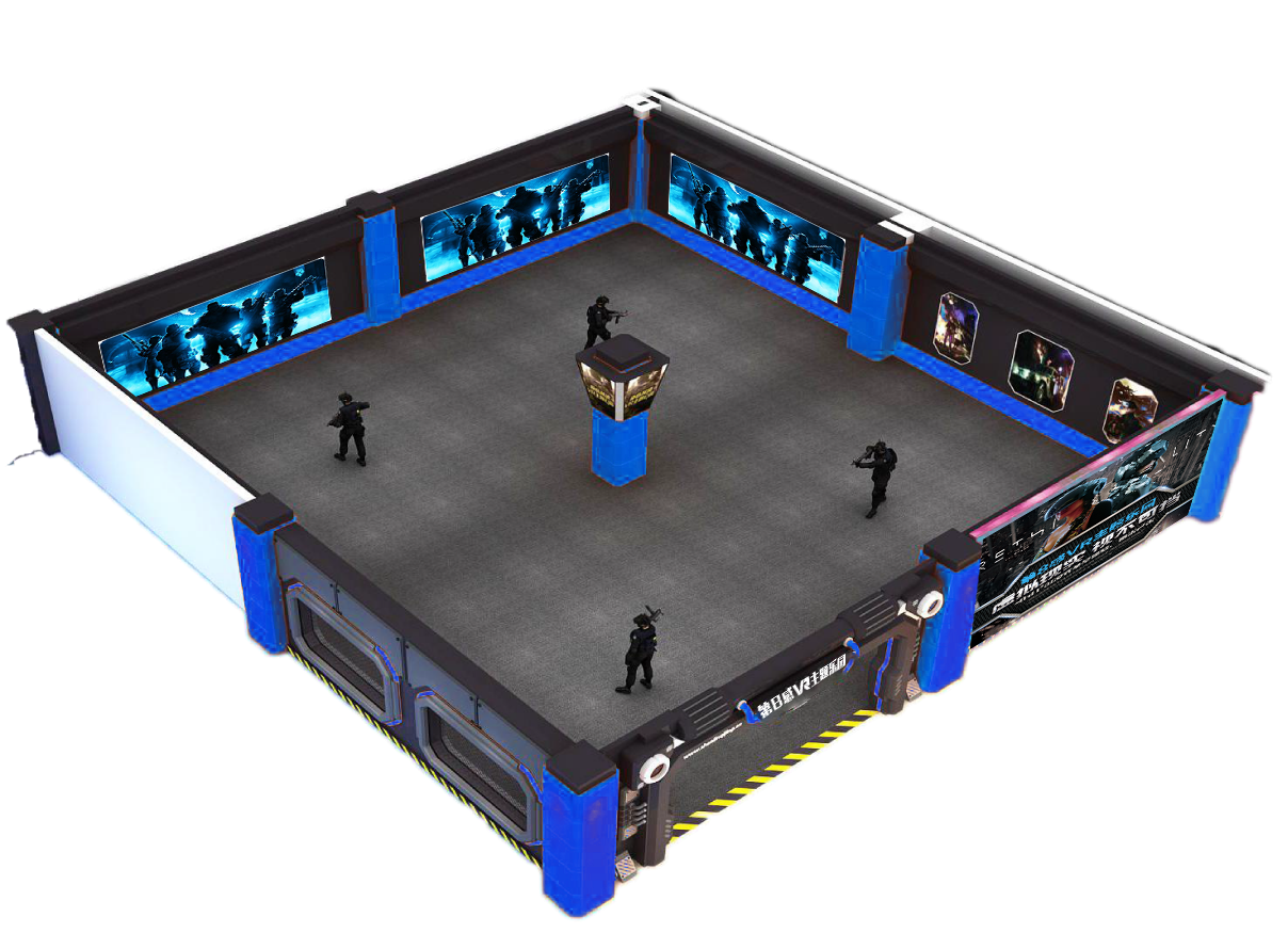 第8感VR大空间 多人竞技体感游戏设备 vr模拟训练设备免费定制方案