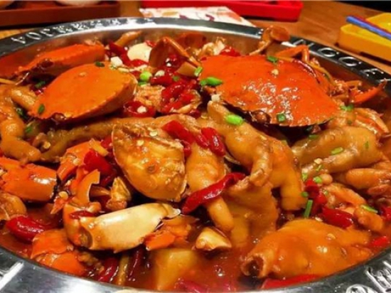 盖世肉蟹煲
