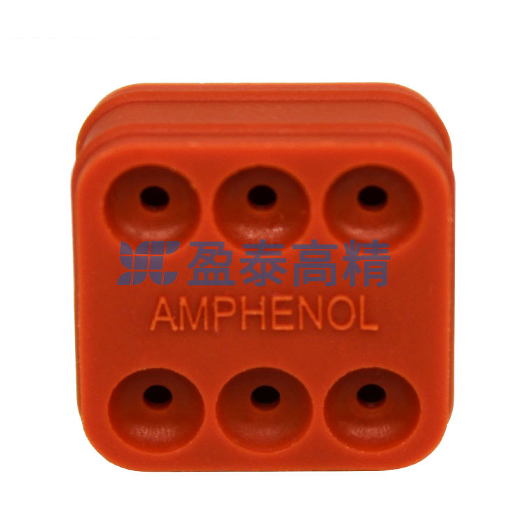 开模生产安费诺液态硅胶密封件 电动汽车LSR防水零件加工定制厂家