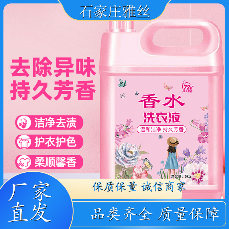 洗衣液厂家 坚固瓶装普通型 去油去渍 货源充足雅丝