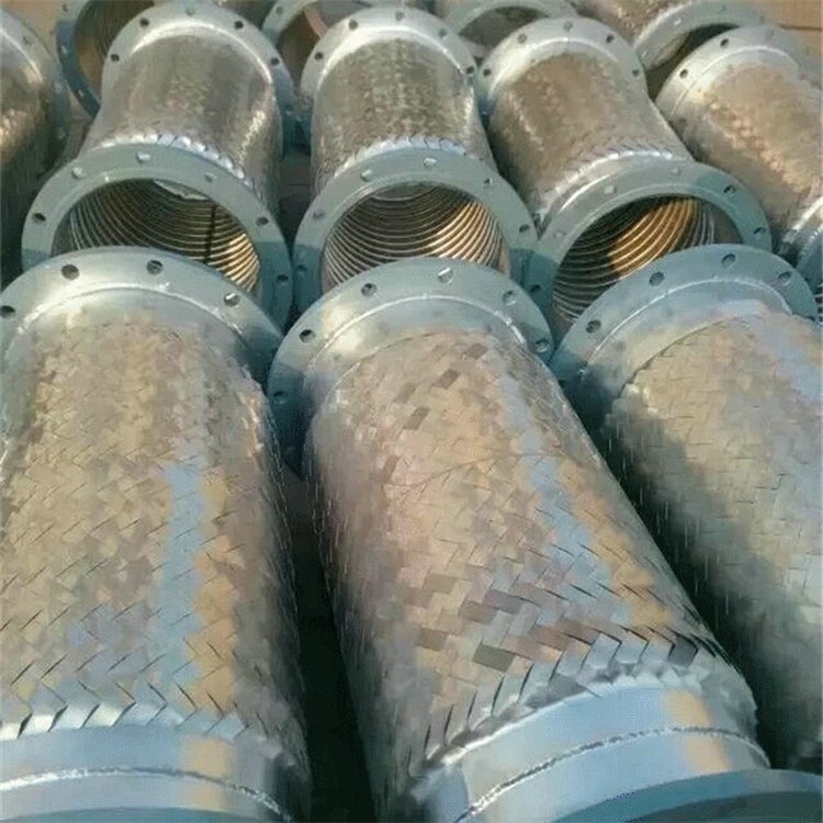 耐高温快装法兰式保温金属软管 高压泵用 韧性好
