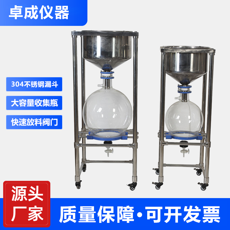 实验室真空抽滤器 布氏漏斗过滤装置 卓成仪器