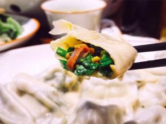 必点海肠水饺