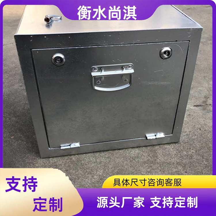 桥梁接线箱 隧道预埋配电箱防撞墙接线盒 Q235线箱 尚淇供应