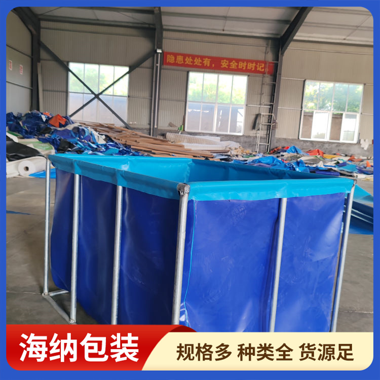 加厚帆布鱼池 产品多样 拆装简便 加厚材质 简洁大方
