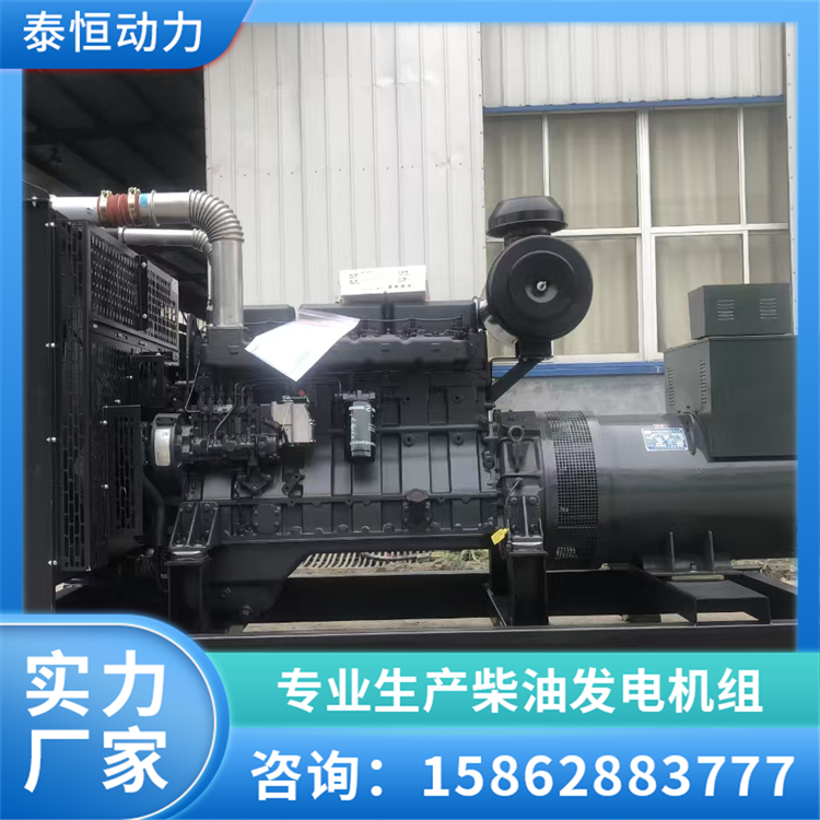 上柴柴油发电机组 交流三相四线380v无刷永磁发电机 泰恒