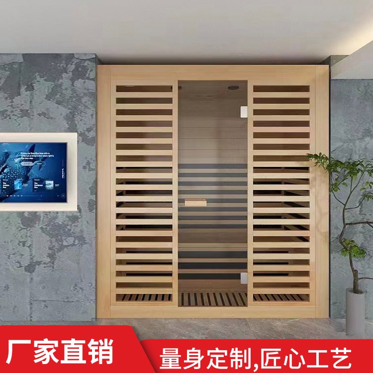 桑拿房定制 洗浴中心干蒸房 70平米汗蒸房厂家安装