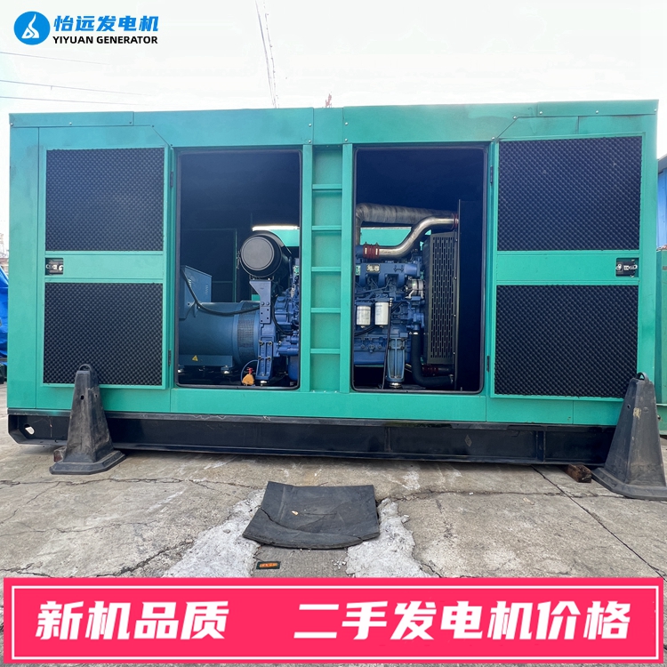 静音箱二手250千瓦柴油发电机组出售 9成新国产玉柴YC6MK420L-D20