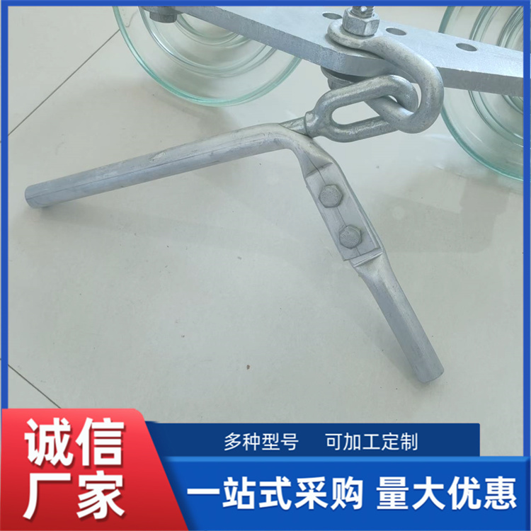 110KV 玻璃绝缘子 导线耐张金具串 线路配套 安装便捷 华瑞