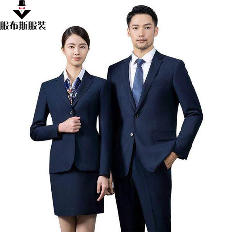 服布斯 商务西装 高端西服职业装 银行酒店经理工作服 可定制批发