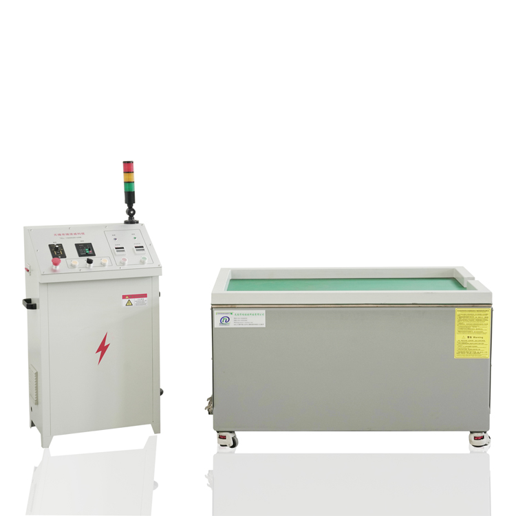 瑞诺威R-F110磁力研磨抛光机 高效去毛刺清洗设备 4kw大功率