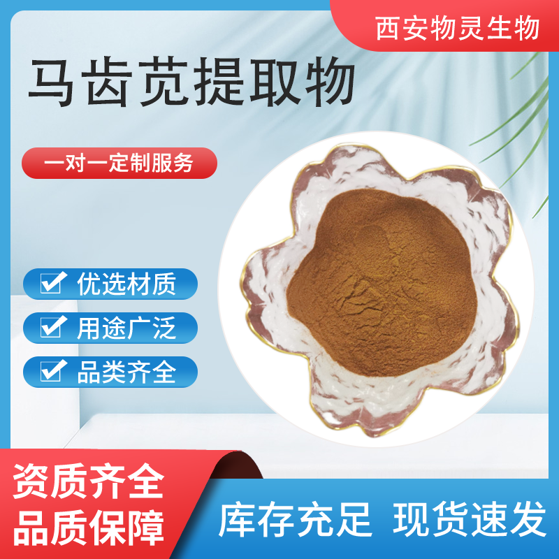 马齿苋提取物 水溶性浓缩浸膏粉 马苋菜浓缩粉 可根据要求定制