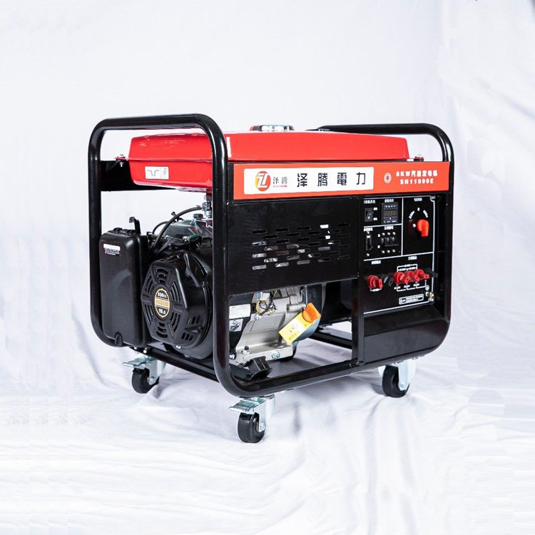 泽腾电力8KW汽油发电机 招标 投标 资料齐全 备用电源