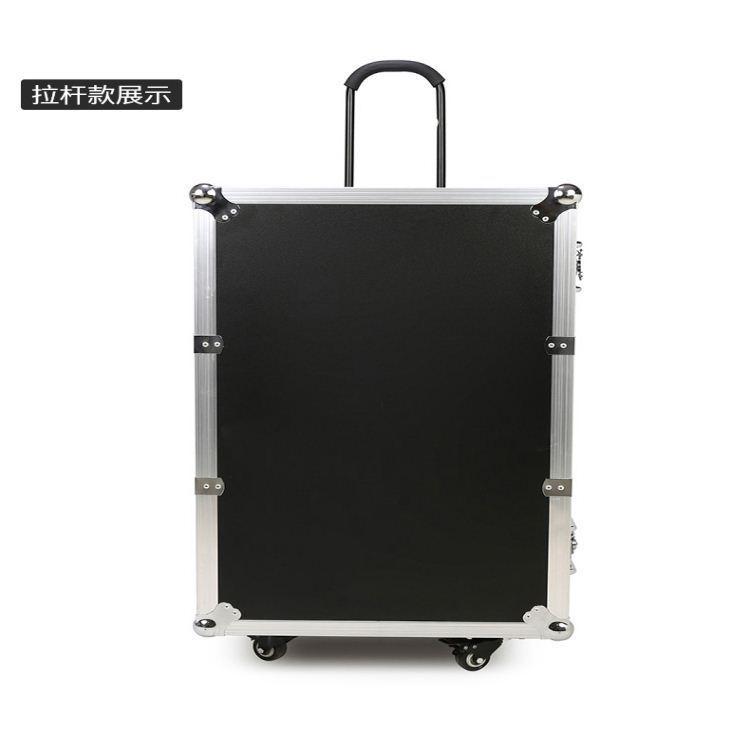 厂家定做铝合金航空箱 定制小型文件保险密码箱 手提箱 大号拉杆箱