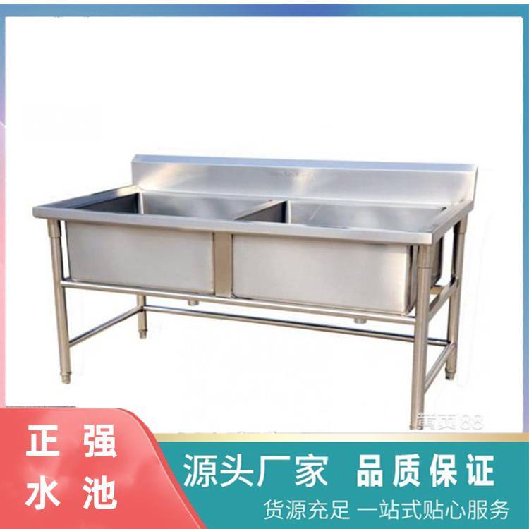 正强厨具制造 加厚不锈钢水槽双星 商用洗菜洗手洗碗池