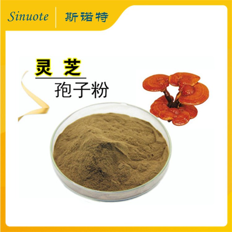灵芝提取物 破壁率98% 深褐色精细粉末 营养全面 斯诺特