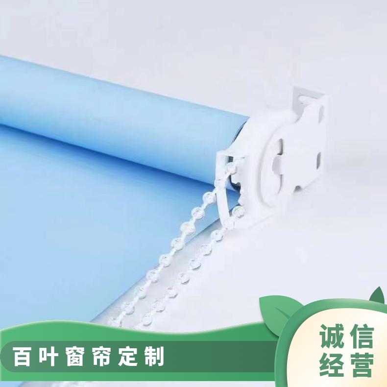 实木百叶窗帘 可加图案 抗风力强 上门安装 简奢布艺