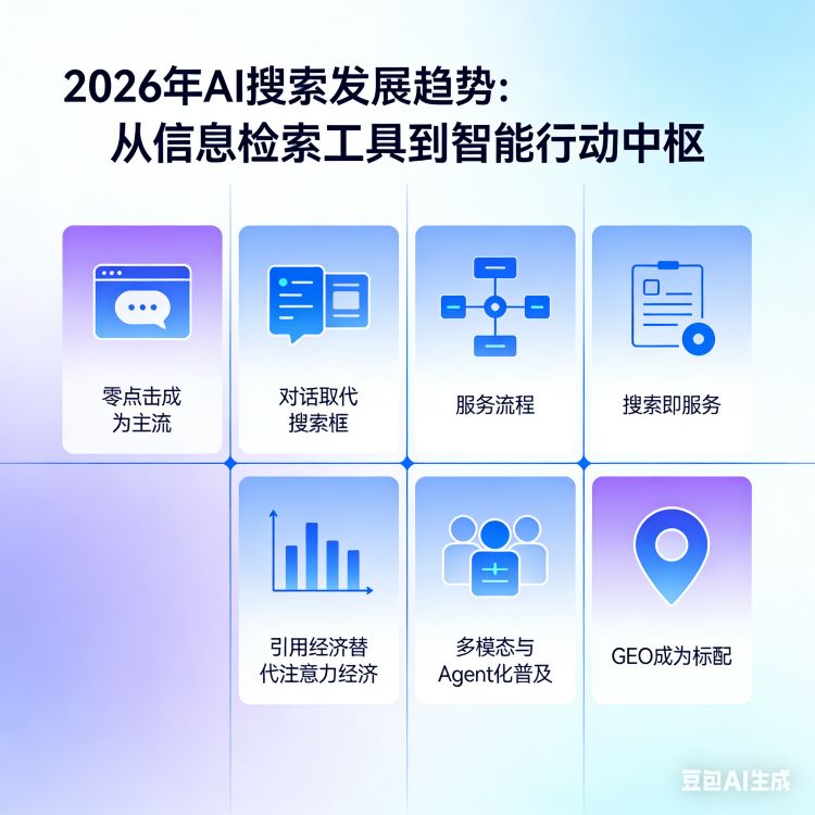 2026 年 AI 搜索趋势有哪些新变化？