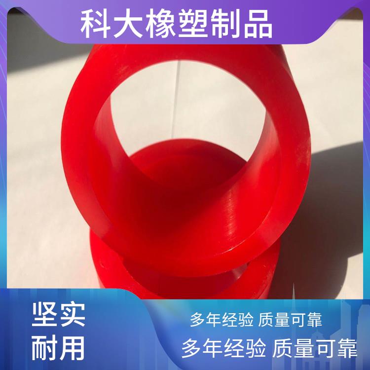 聚氨酯垫板 优力胶包塑件 科大橡塑制品 PU块 抗冲击强度突出