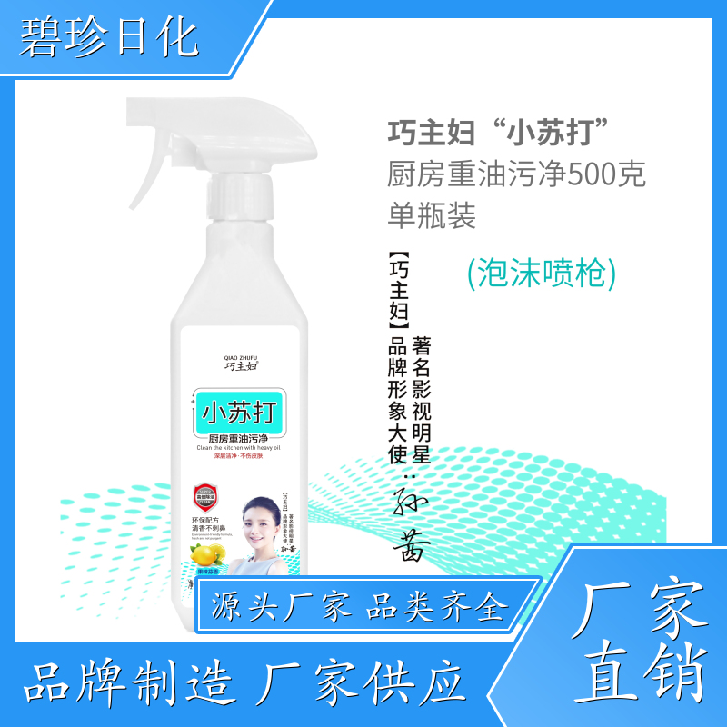 碧珍日化 厨房去油污净 油烟机清洗剂 除油剂去污剂