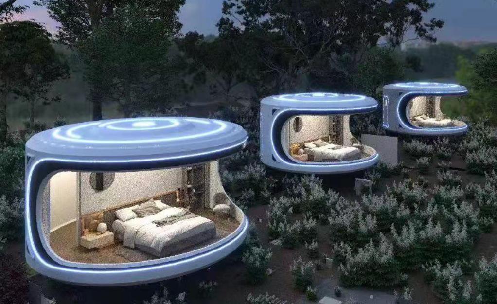 东达盛 UFO飞碟房屋太空舱 景区民宿 生产商供应