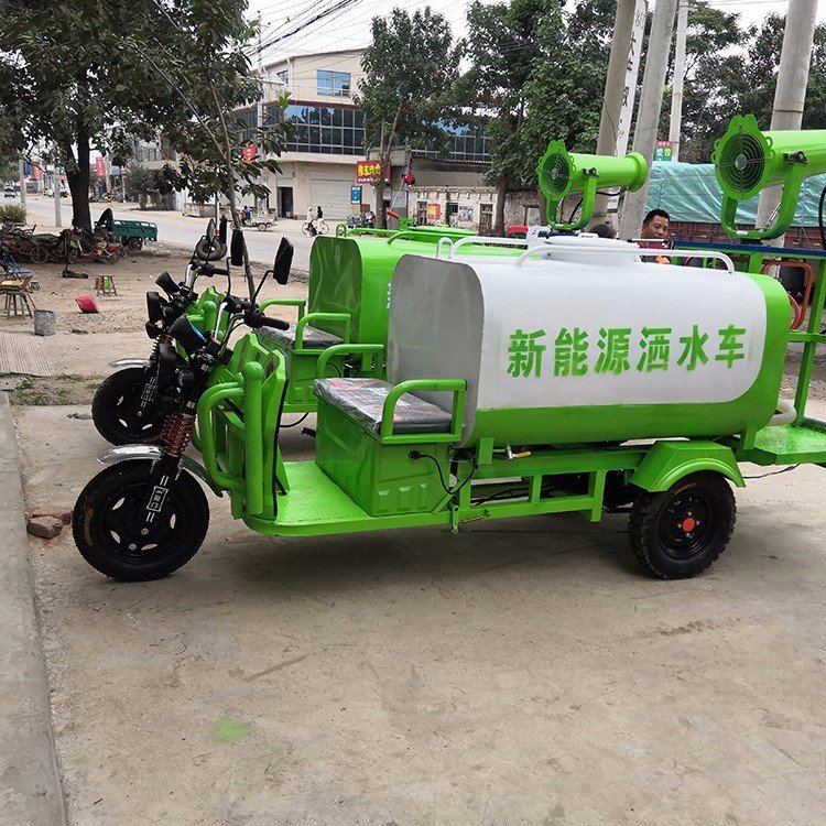 广亿机械 抑尘雾炮喷洒车 电动洒水车乡村道路