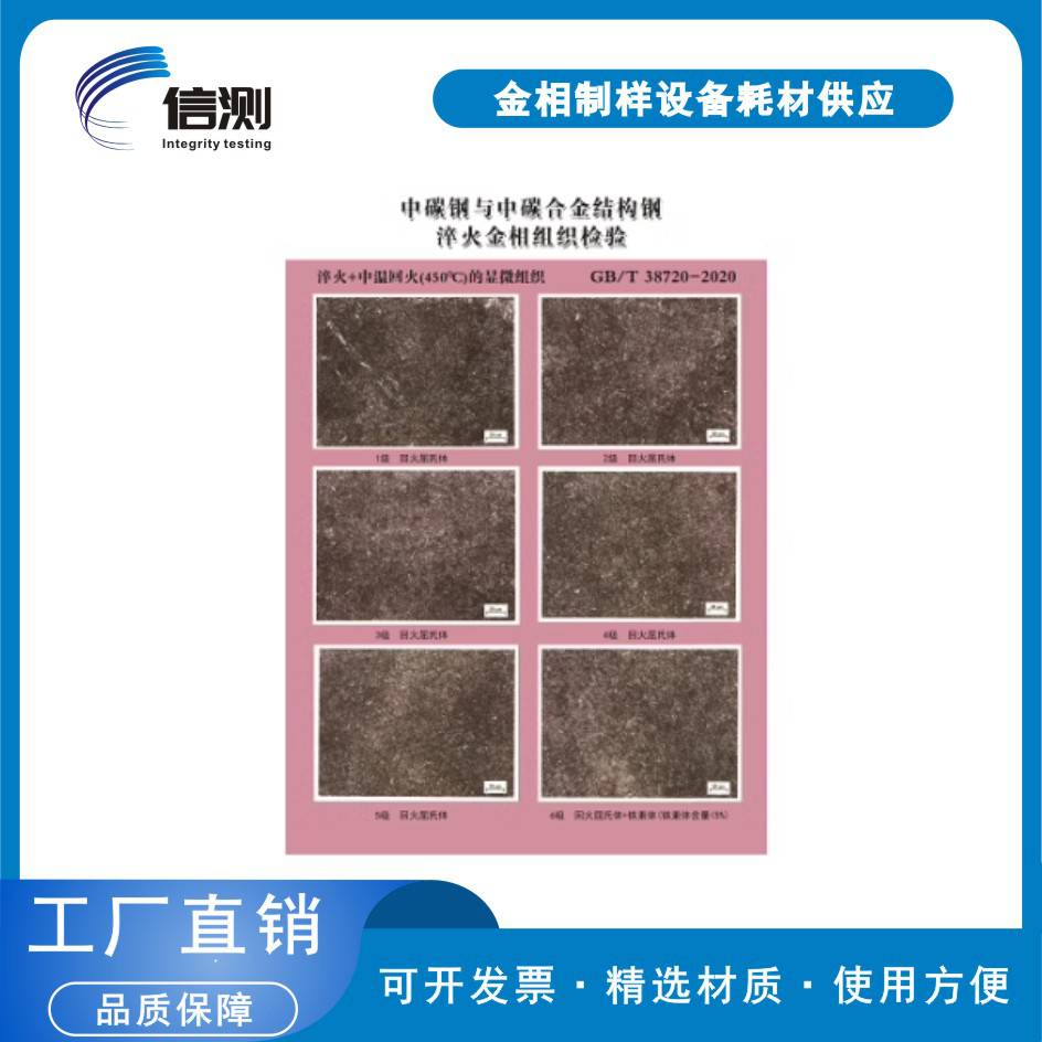中碳钢与中碳合金结构钢淬火金相组织检验 （GB/T38720－2020）