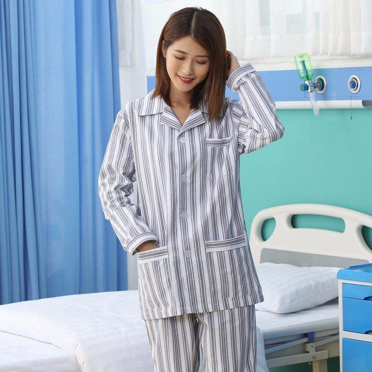 病号衣服 纯棉蓝白条病号服 豫鑫舒洁 医院专用病人服