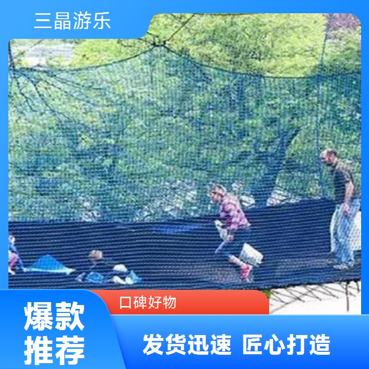 陆地拓展新风尚 三晶游乐设备 可按需定制 尽享户外时光
