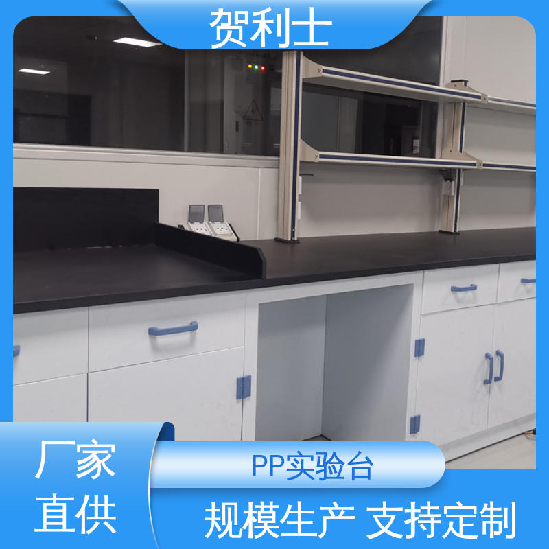 厂家直供 pp实验室边台 PP实验台柜 食品药品生产研发 支持定制